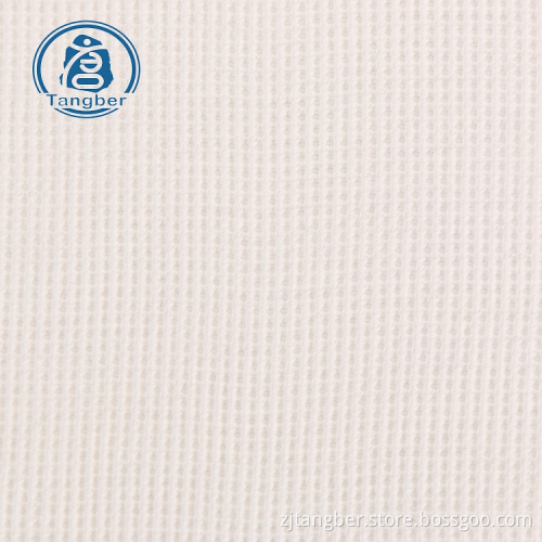 Knitting  65% Polyester 35% Cotton Waffle Fabric